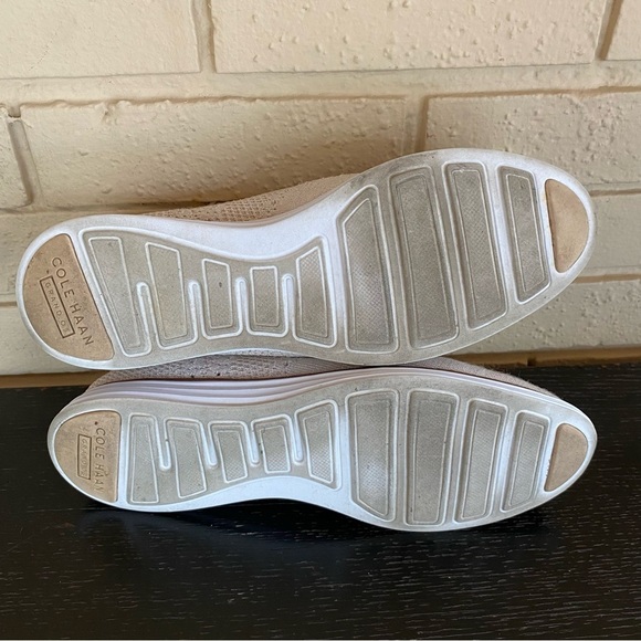 Cole Haan Original Grand Wingtip Oxford Shoes Womens Size 9.5 Pink Stitch Lite - Picture 6 of 7